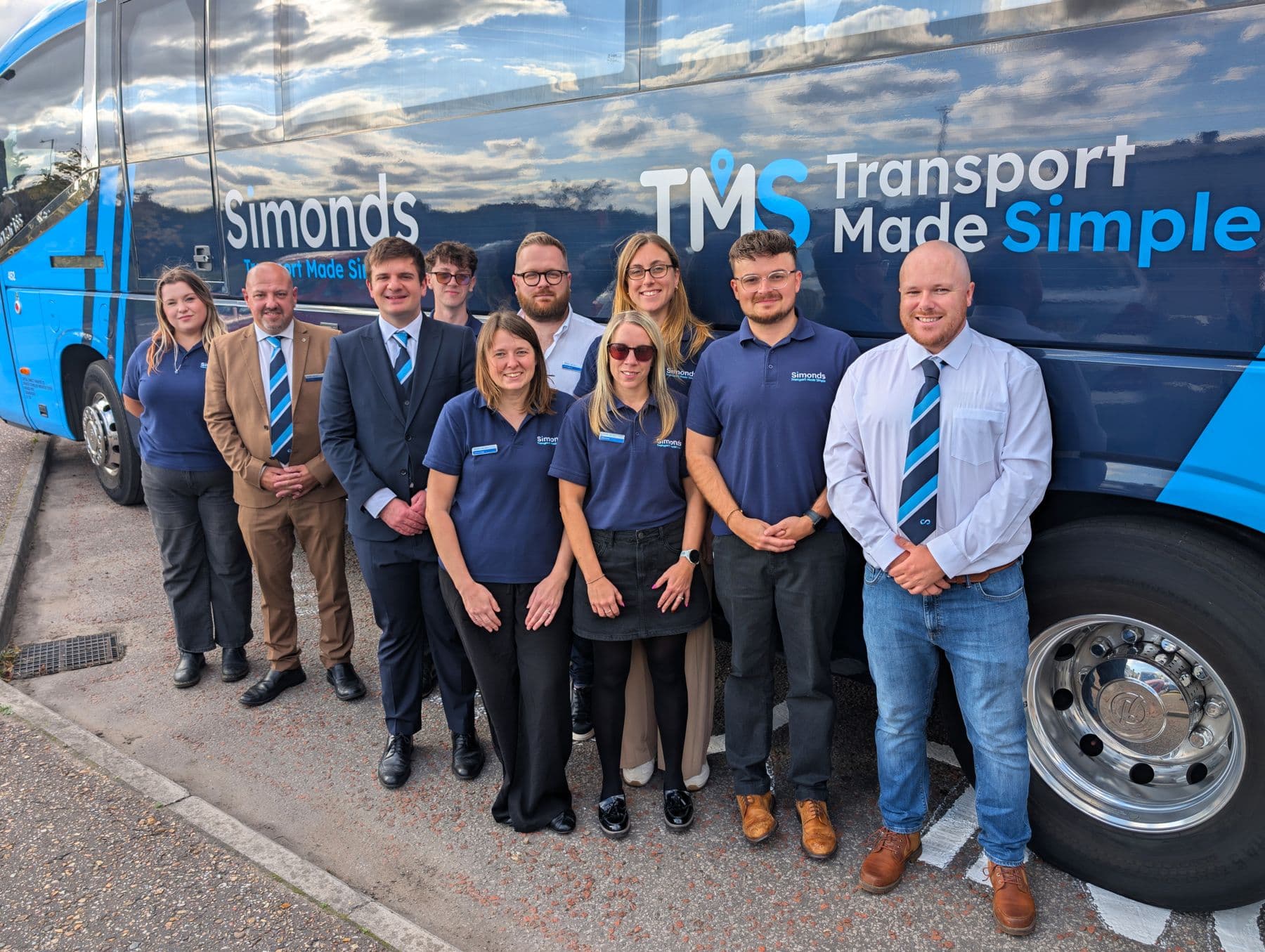 The Simonds Coach & Travel team
